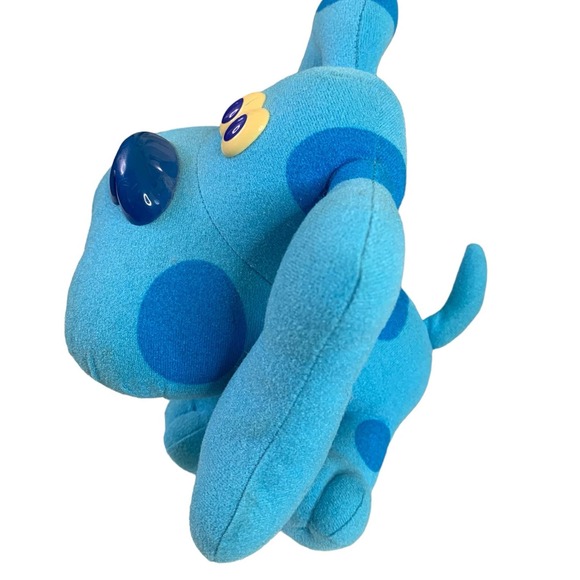Nick Jr. Vintage 1997 TYCO 7" Plush Blue's Clues Dog Collectible POSE A BLUE - Picture 3 of 7